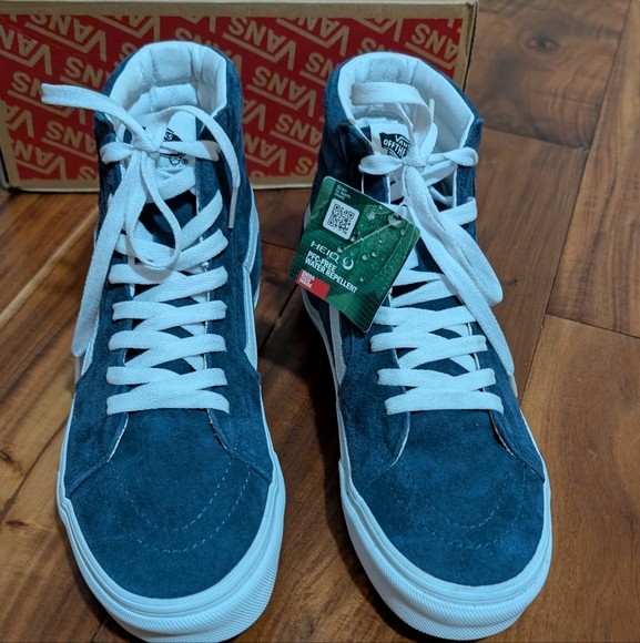 Vans Sk8-Hi Heiq Water Resistant  Pig Suede Sneaker Mens 9 Women\'s 10.5 Nwt ❤️ main image 6